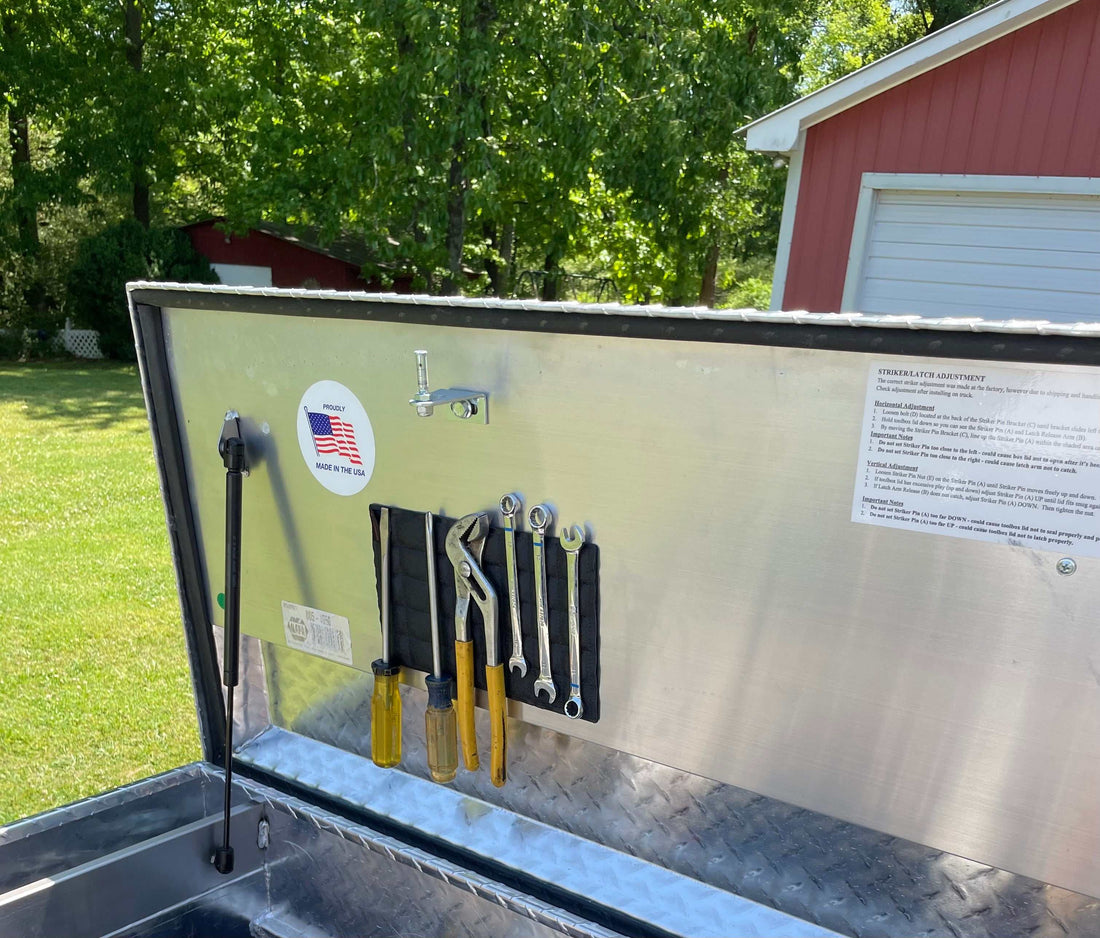 Magnalure Fishing Stick on Pad magnetic tool holder with adhesive backing